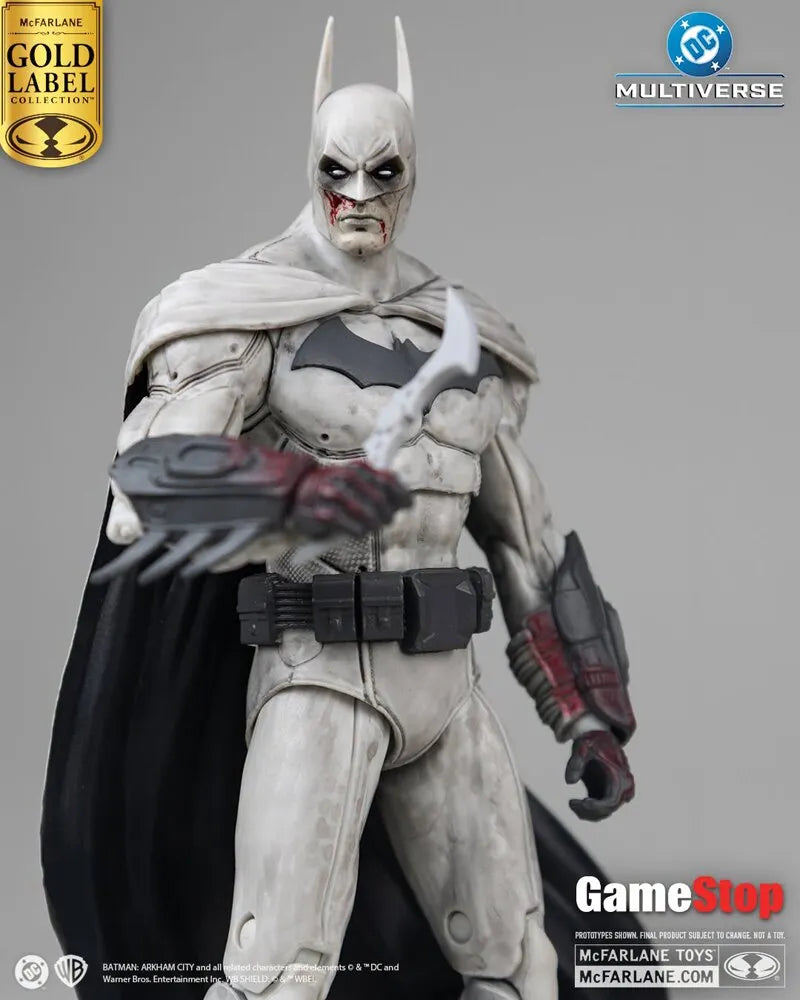 MCFARLANE TOYS 25 BATMAN - DC MULTIVERSE 7IN ARKHAM CITY BLOODY ACTION FIGURE 16 cm