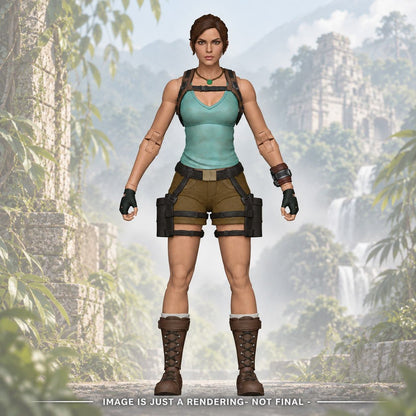 MCFARLANE TOYS 25 - TOMB RAIDER LARA CROFT TOMB RAIDER LEGACY ATLANTIS 7INCH DLX ACTION FIGURE 17 cm