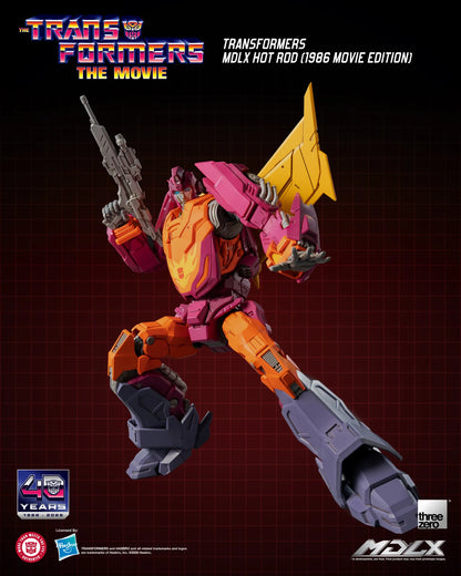 THREEA TOYS/THREEZERO - TRANSFORMERS HOT ROD 1986 MOVIE MDLX ACTION FIGURE 18 cm