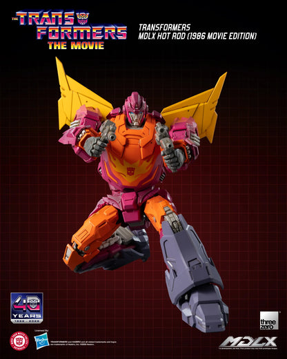 THREEA TOYS/THREEZERO - TRANSFORMERS HOT ROD 1986 MOVIE MDLX ACTION FIGURE 18 cm