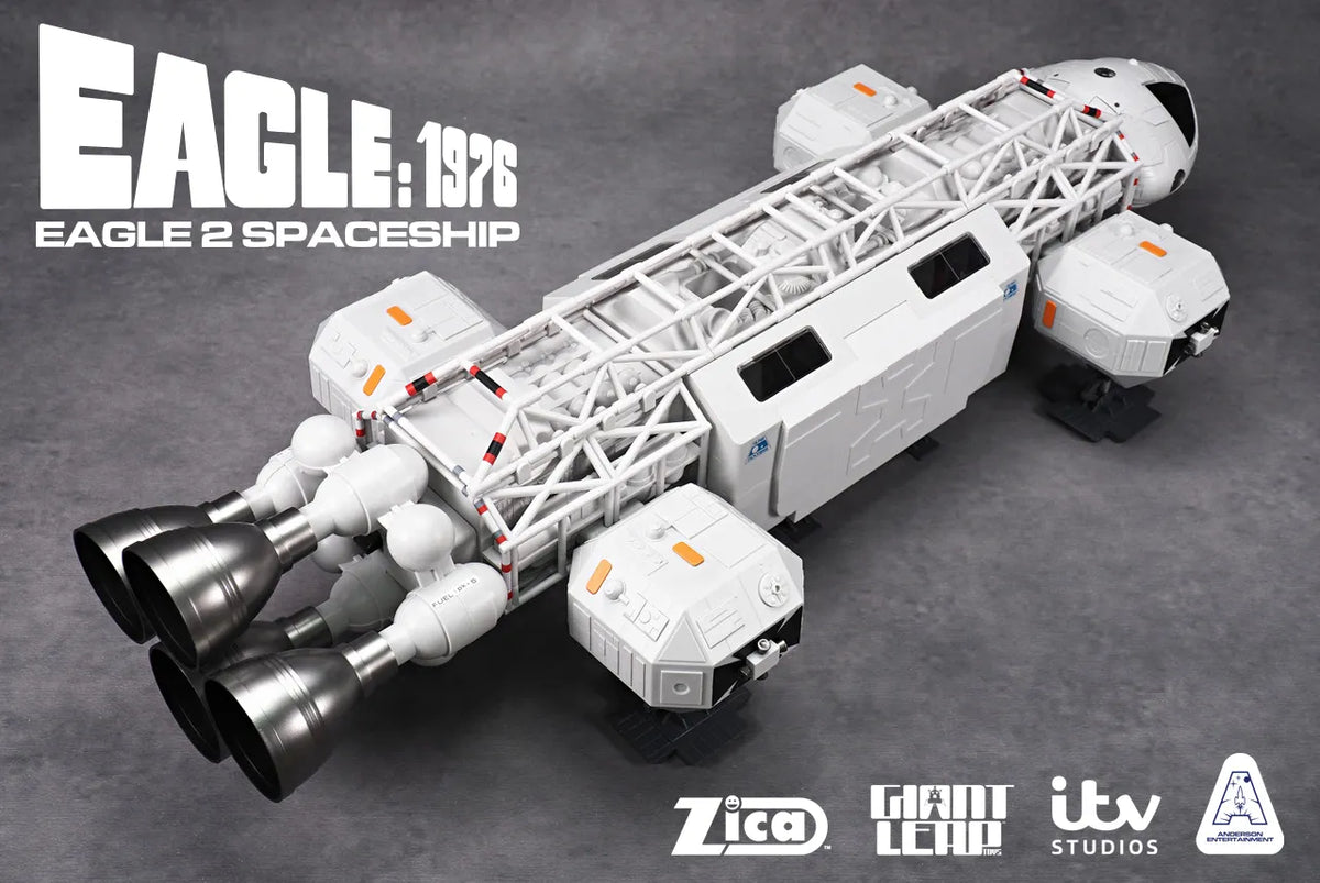ZICA TOYS - SPACE 1999 SPACE 1999 EAGLE 1976 RETRO STANDARD PLAYSET NEW EDITION REPLICA 91 cm