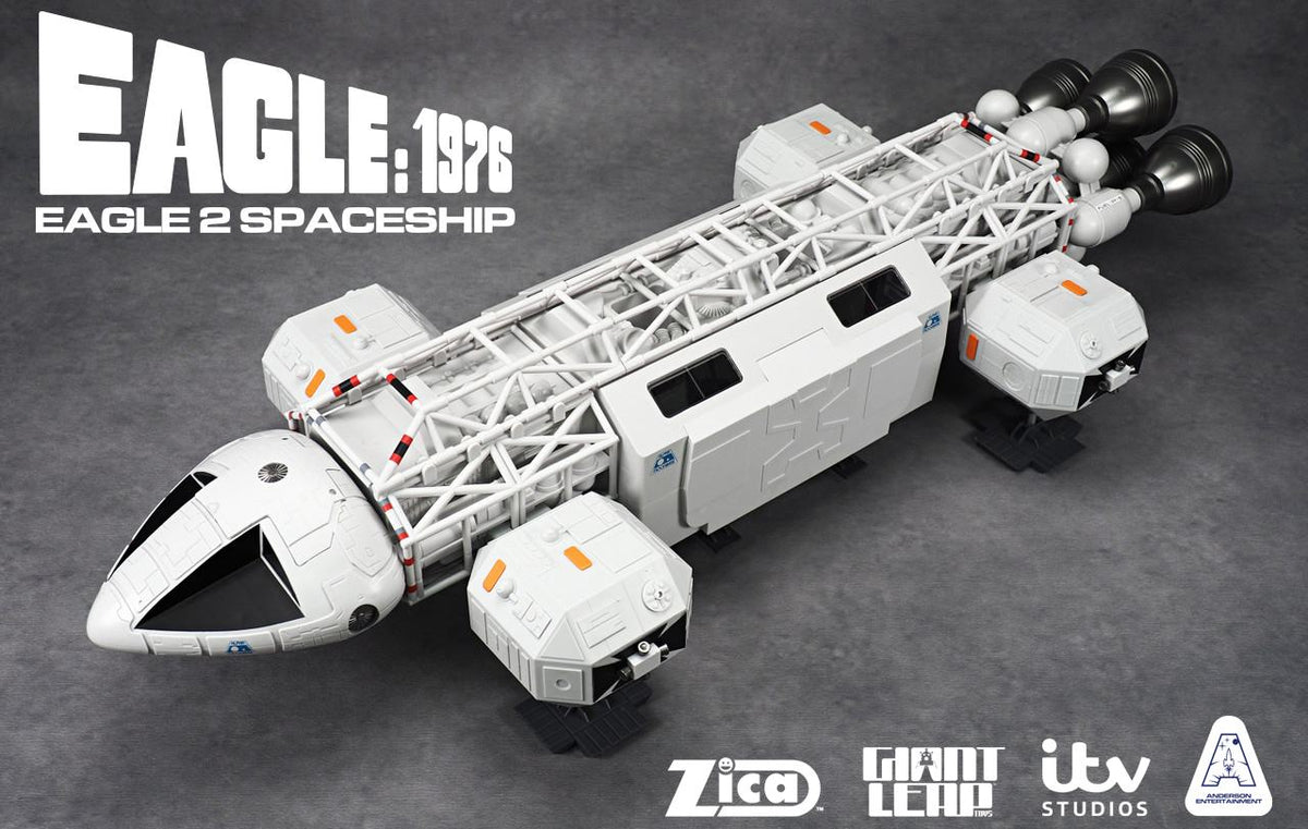 ZICA TOYS - SPACE 1999 SPACE 1999 EAGLE 1976 RETRO STANDARD PLAYSET NEW EDITION REPLICA 91 cm