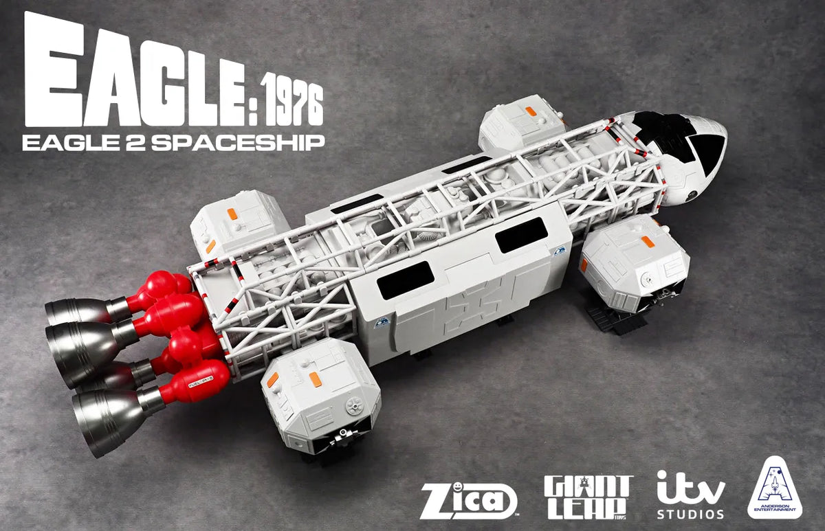 ZICA TOYS - SPACE 1999 SPACE 1999 EAGLE 1976 RETRO MATTEL PLAYSET REPLICA 91 cm
