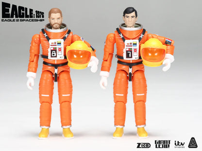 ZICA TOYS - SPACE 1999 SPACE 1999 EAGLE 1976 RETRO DINKY PLAYSET NEW EDITION REPLICA 91 cm