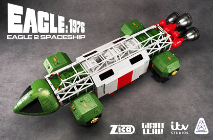 ZICA TOYS - SPACE 1999 SPACE 1999 EAGLE 1976 RETRO DINKY PLAYSET NEW EDITION REPLICA 91 cm