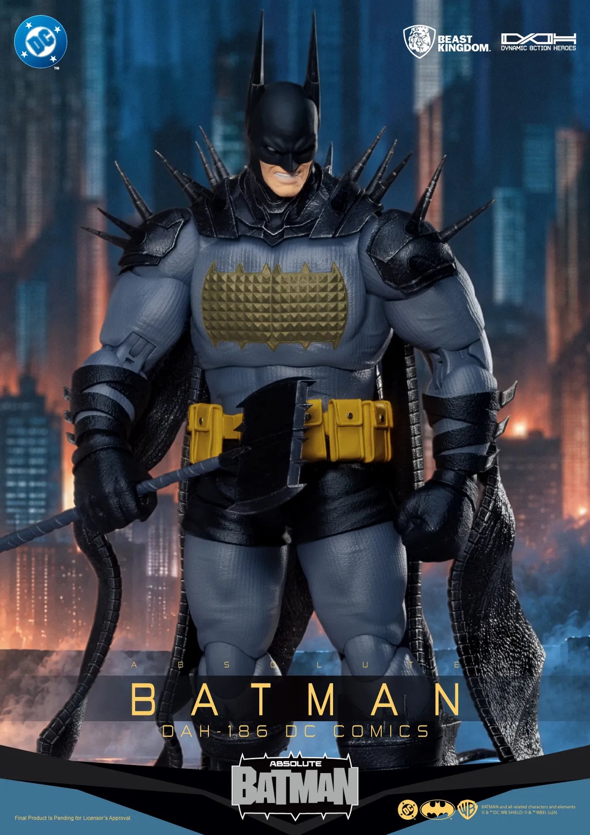 BEAST KINGDOM BATMAN - DC COMICS ABSOLUTE ACTION FIGURE 21.5 cm
