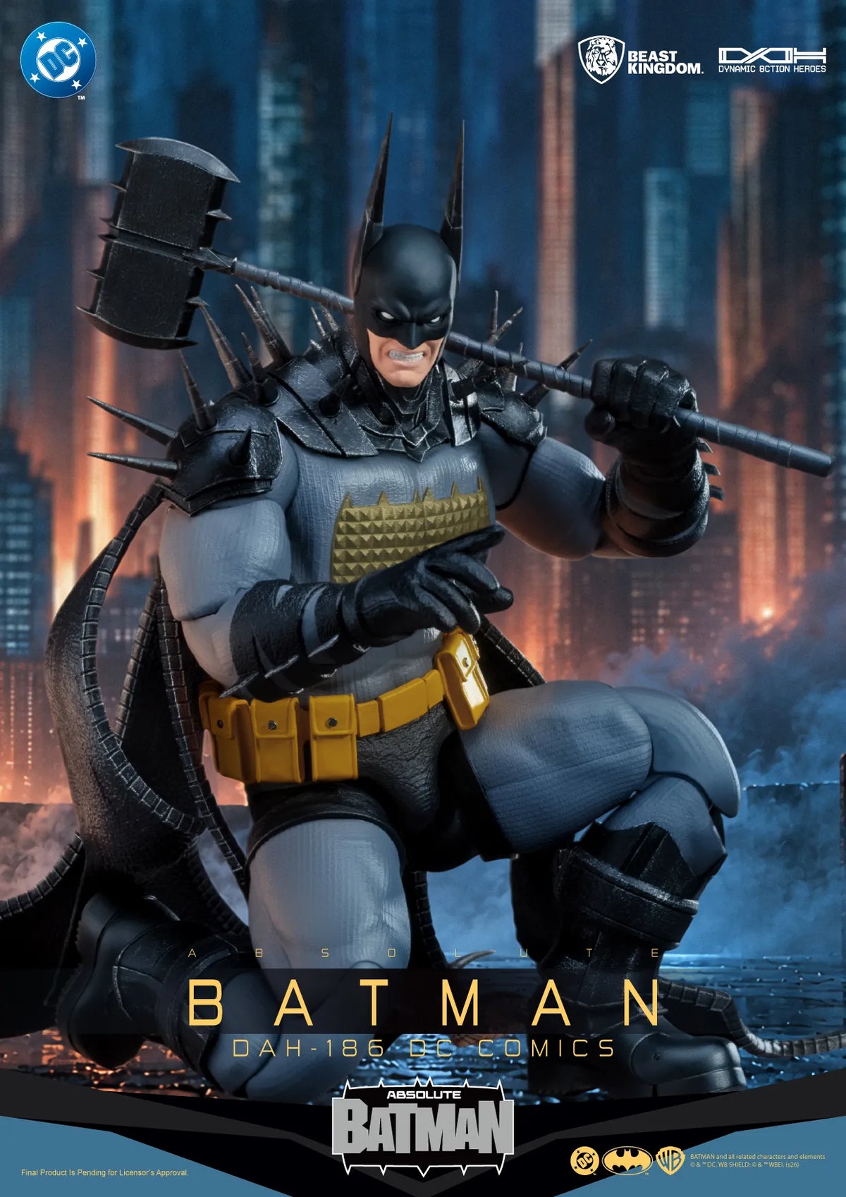 BEAST KINGDOM BATMAN - DC COMICS ABSOLUTE ACTION FIGURE 21.5 cm