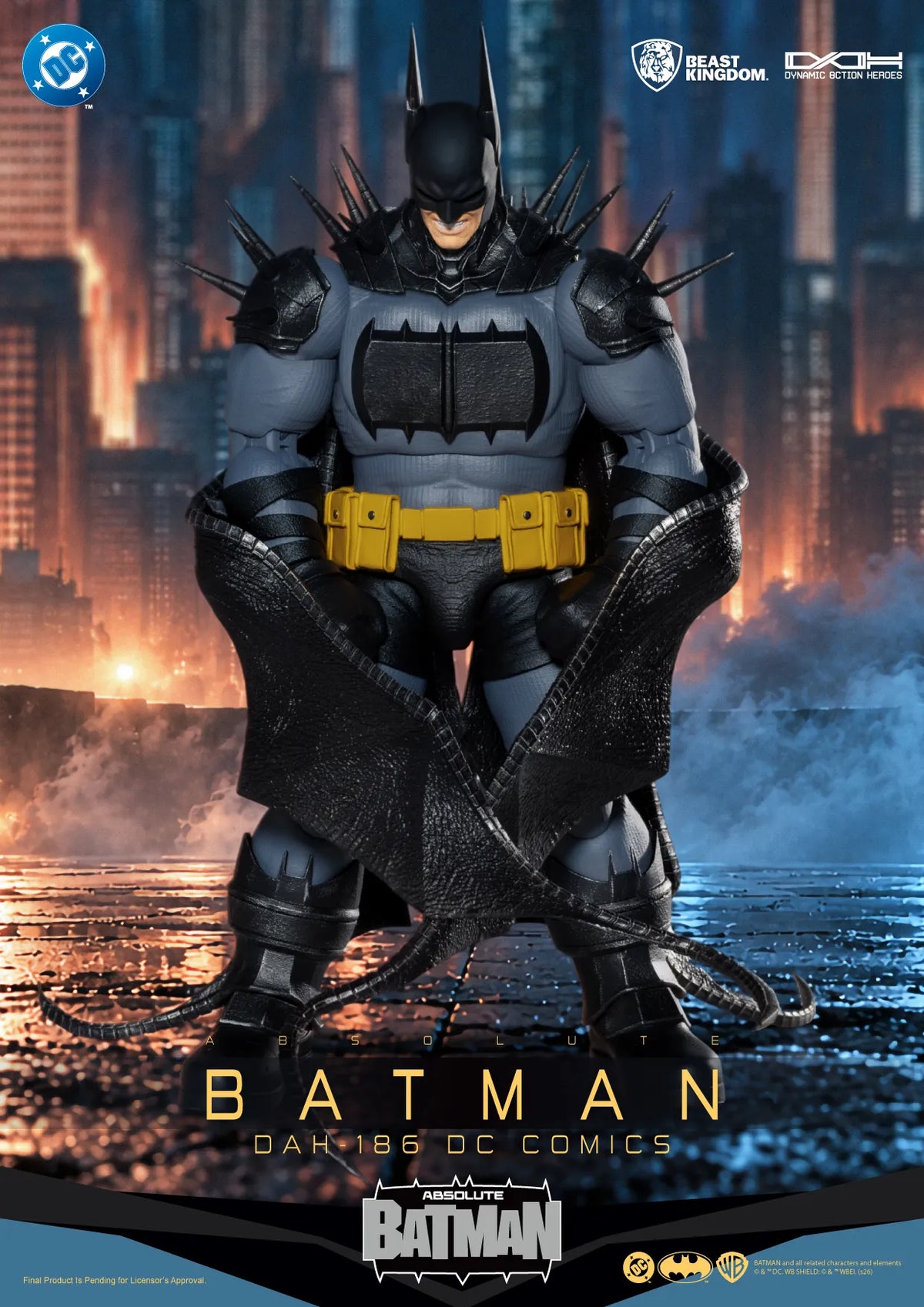 BEAST KINGDOM BATMAN - DC COMICS ABSOLUTE ACTION FIGURE 21.5 cm