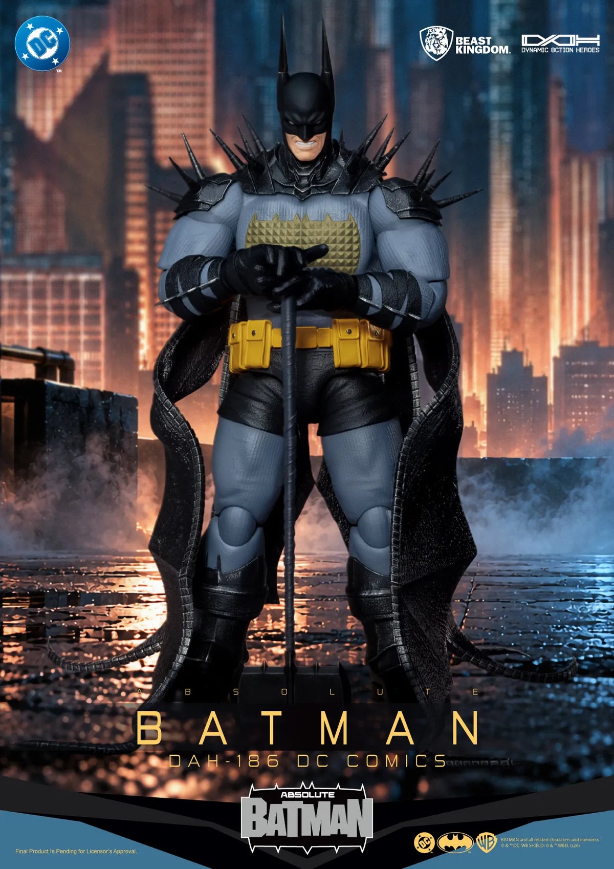 BEAST KINGDOM BATMAN - DC COMICS ABSOLUTE ACTION FIGURE 21.5 cm