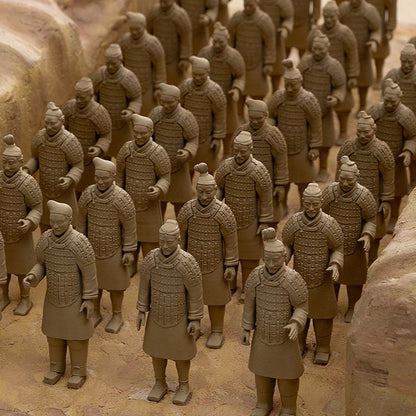 SYUTO SEIKO TERRACOTTA ARMY 1/35 MODEL KIT 5 cm