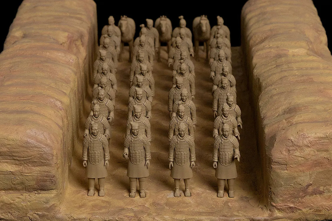 SYUTO SEIKO TERRACOTTA ARMY 1/35 MODEL KIT 5 cm