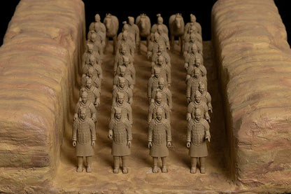 SYUTO SEIKO TERRACOTTA ARMY 1/35 MODEL KIT 5 cm