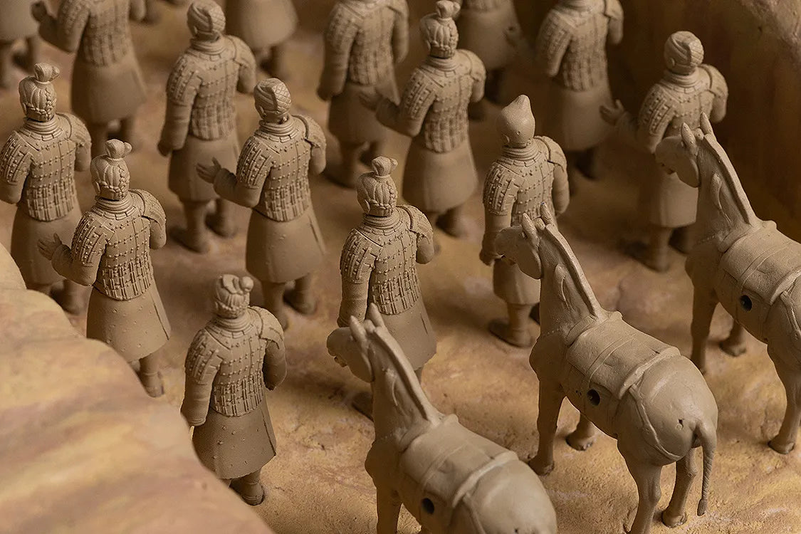 SYUTO SEIKO TERRACOTTA ARMY 1/35 MODEL KIT 5 cm