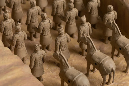 SYUTO SEIKO TERRACOTTA ARMY 1/35 MODEL KIT 5 cm