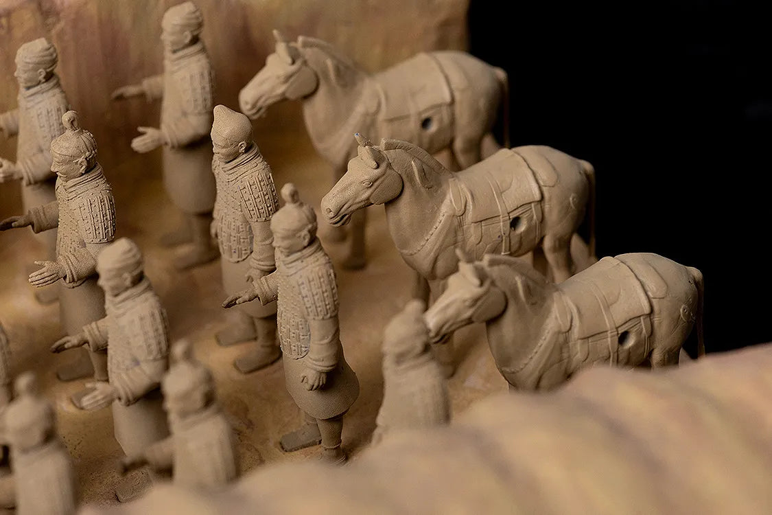 SYUTO SEIKO TERRACOTTA ARMY 1/35 MODEL KIT 5 cm