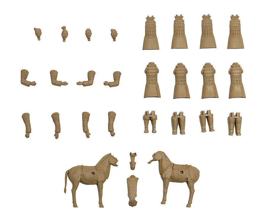 SYUTO SEIKO TERRACOTTA ARMY 1/35 MODEL KIT 5 cm