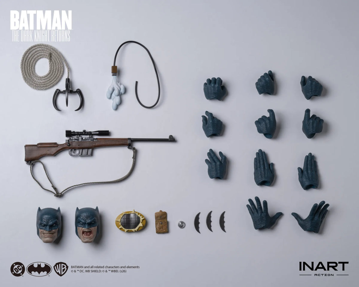 INART - DC COMICS BATMAN DARK KNIGHT RETURNS BLUE SUIT 1/12 ACTION FIGURE 17 cm