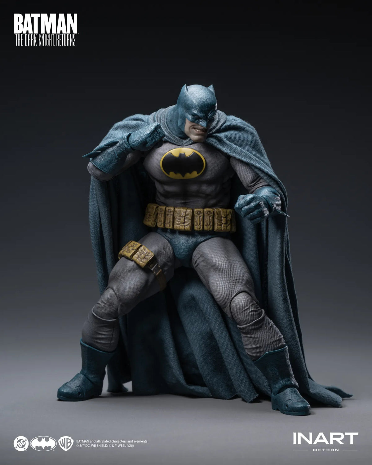 INART - DC COMICS BATMAN DARK KNIGHT RETURNS BLUE SUIT 1/12 ACTION FIGURE 17 cm