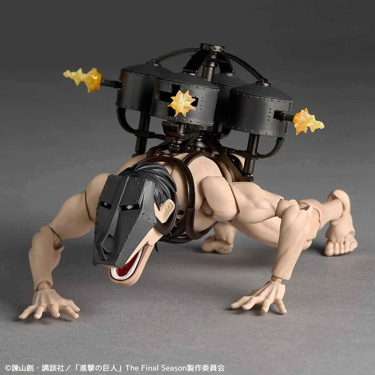 REVOLTECH AMAZING YAMAGUCHI ATTACK ON TITAN CART TITAN ACTION FIGURE