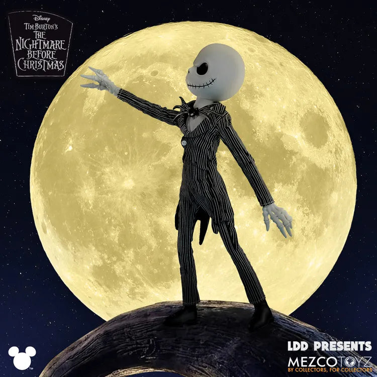 LDD PRESENTS THE NIGHTMARE BEFORE CHRISTMAS JACK SKELLINGTON ACTION FIGURE