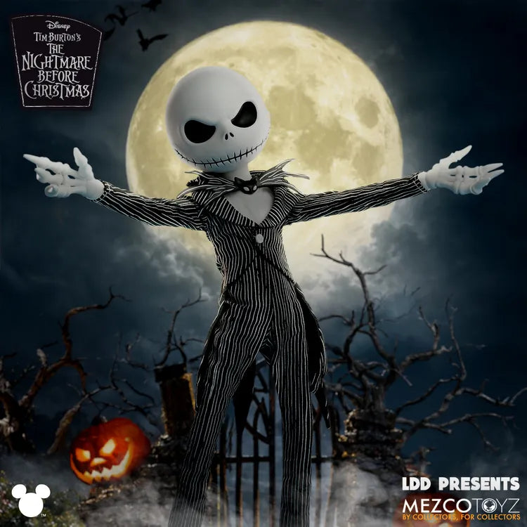 LDD PRESENTS THE NIGHTMARE BEFORE CHRISTMAS JACK SKELLINGTON ACTION FIGURE