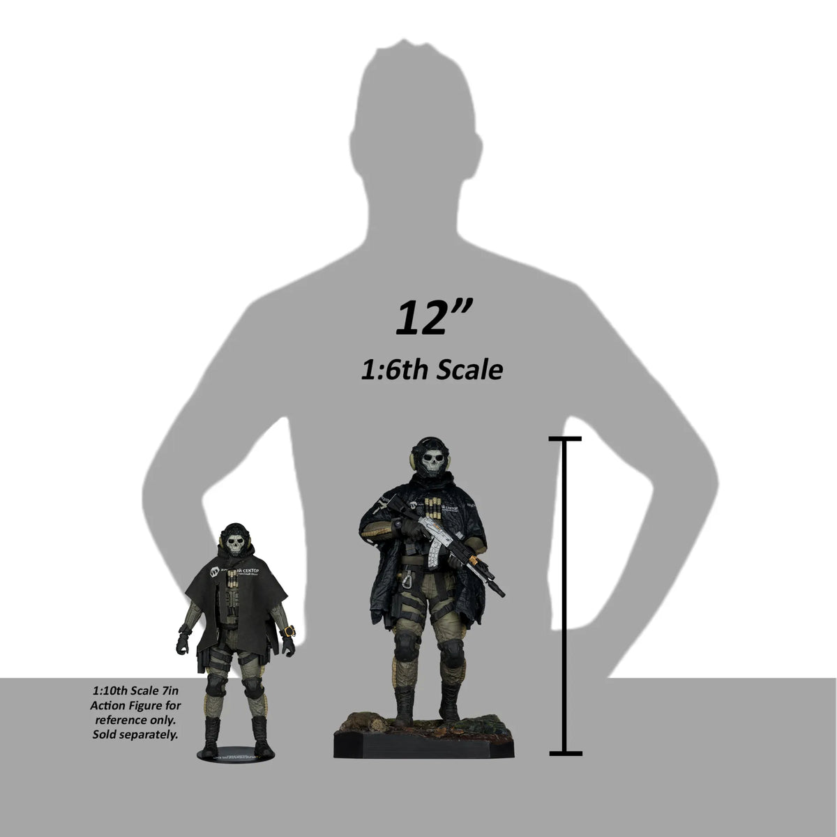 CALL OF DUTY GHOST RESIN STATUE