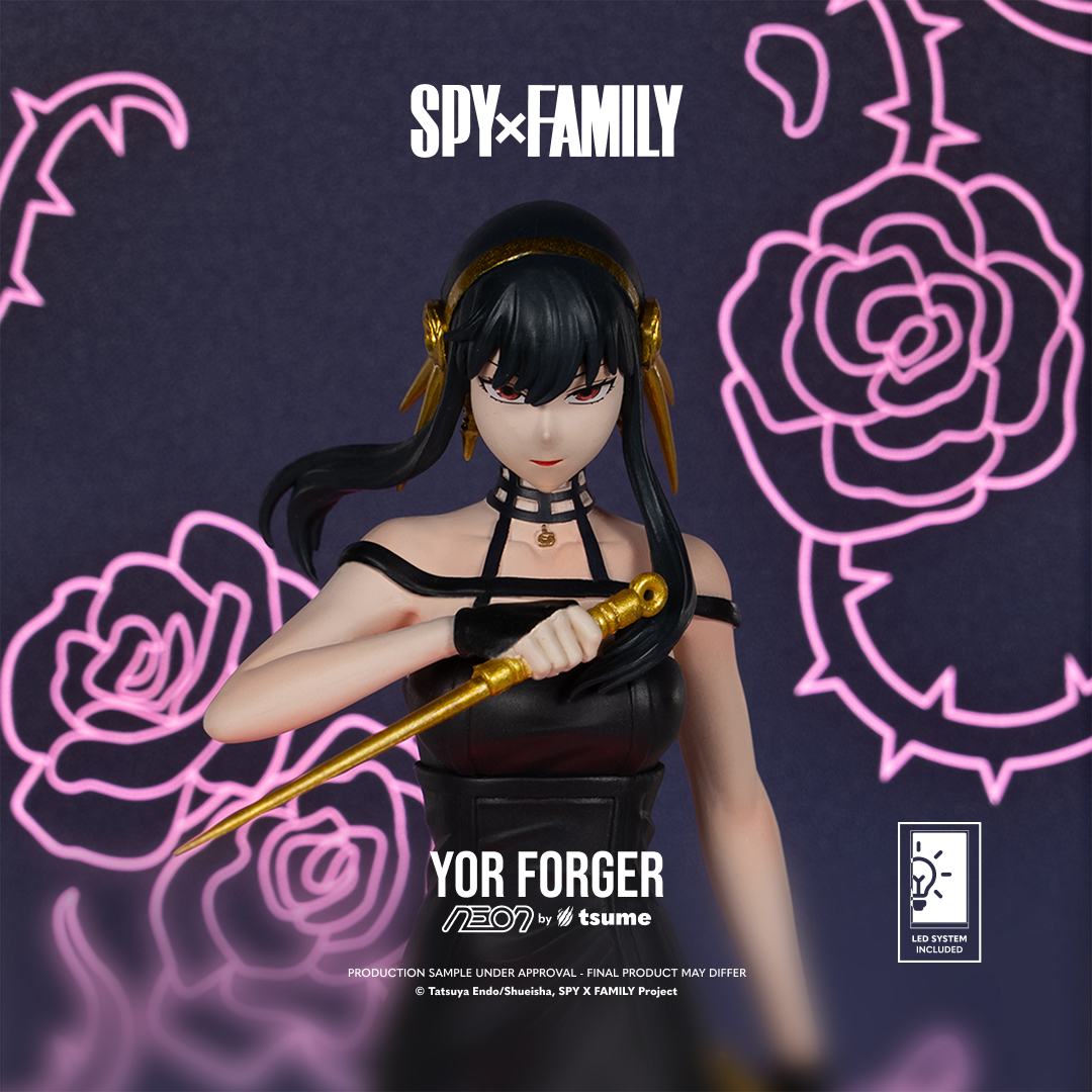 SPY x FAMILY YOR FORGER NEON FIGURE