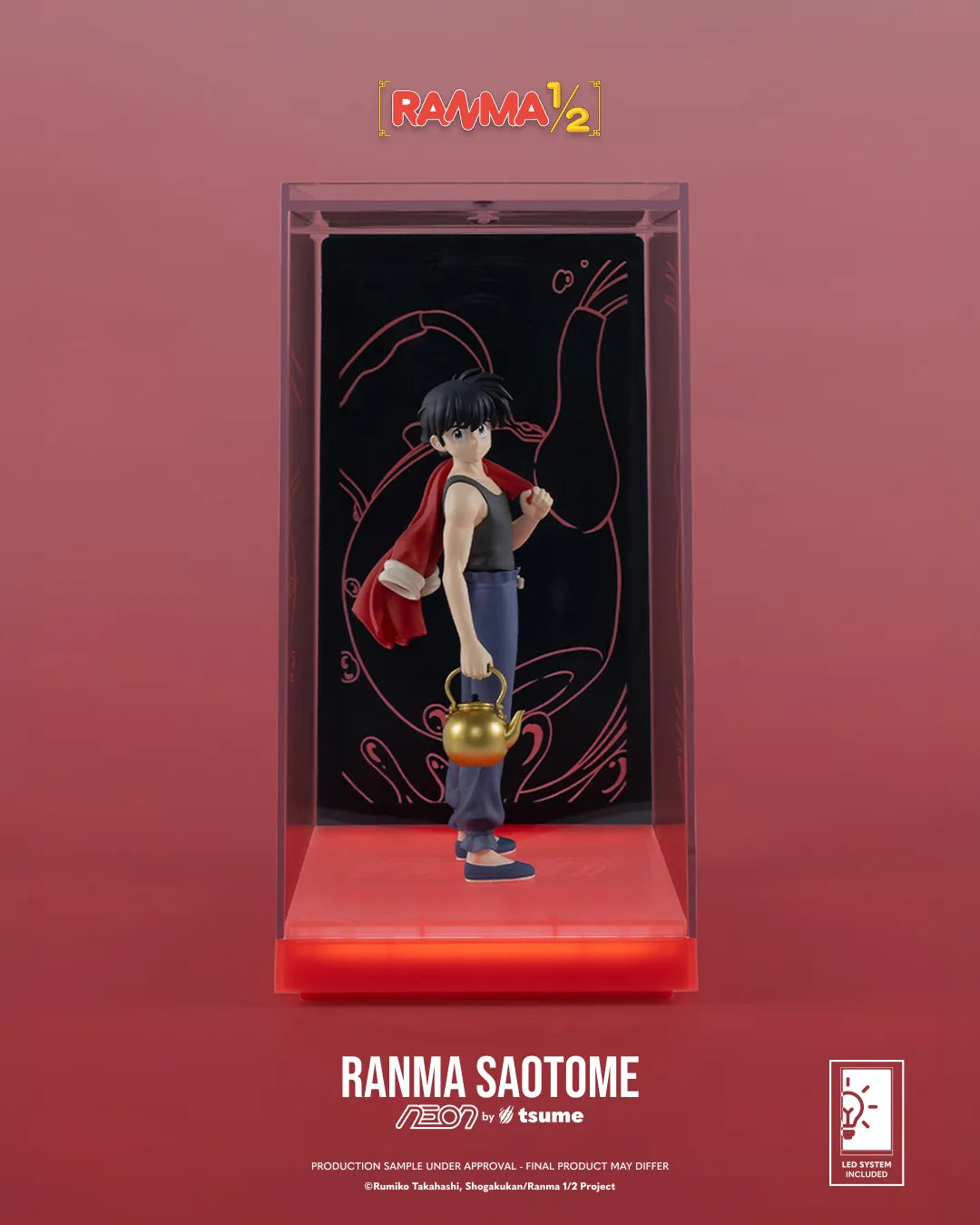 RANMA 1/2 RANMA SAOTOME BOY NEON FIGURE