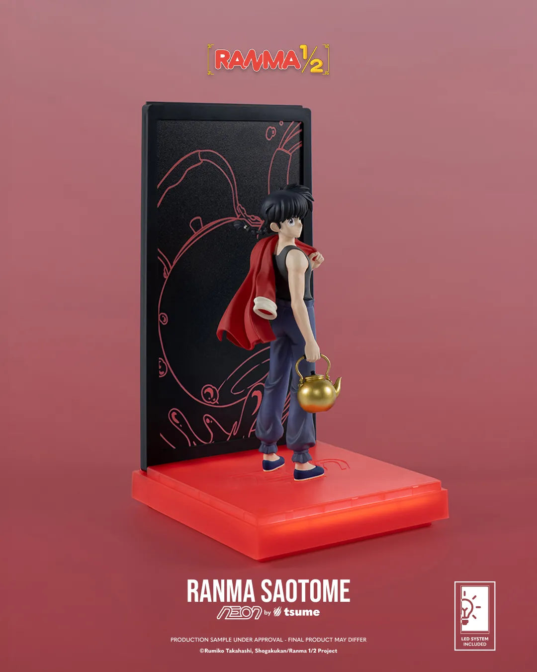 RANMA 1/2 RANMA SAOTOME BOY NEON FIGURE