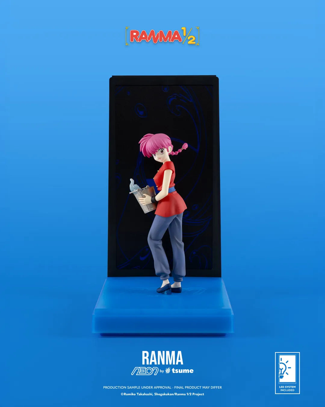 RANMA 1/2 RANMA SAOTOME GIRL NEON FIGURE