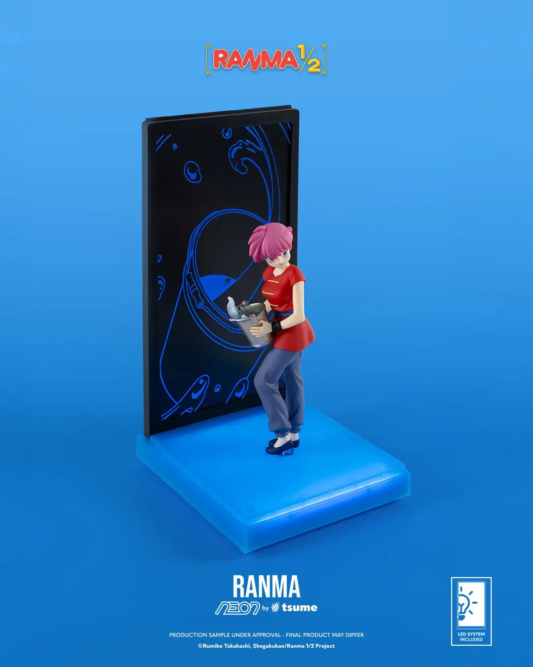 RANMA 1/2 RANMA SAOTOME GIRL NEON FIGURE