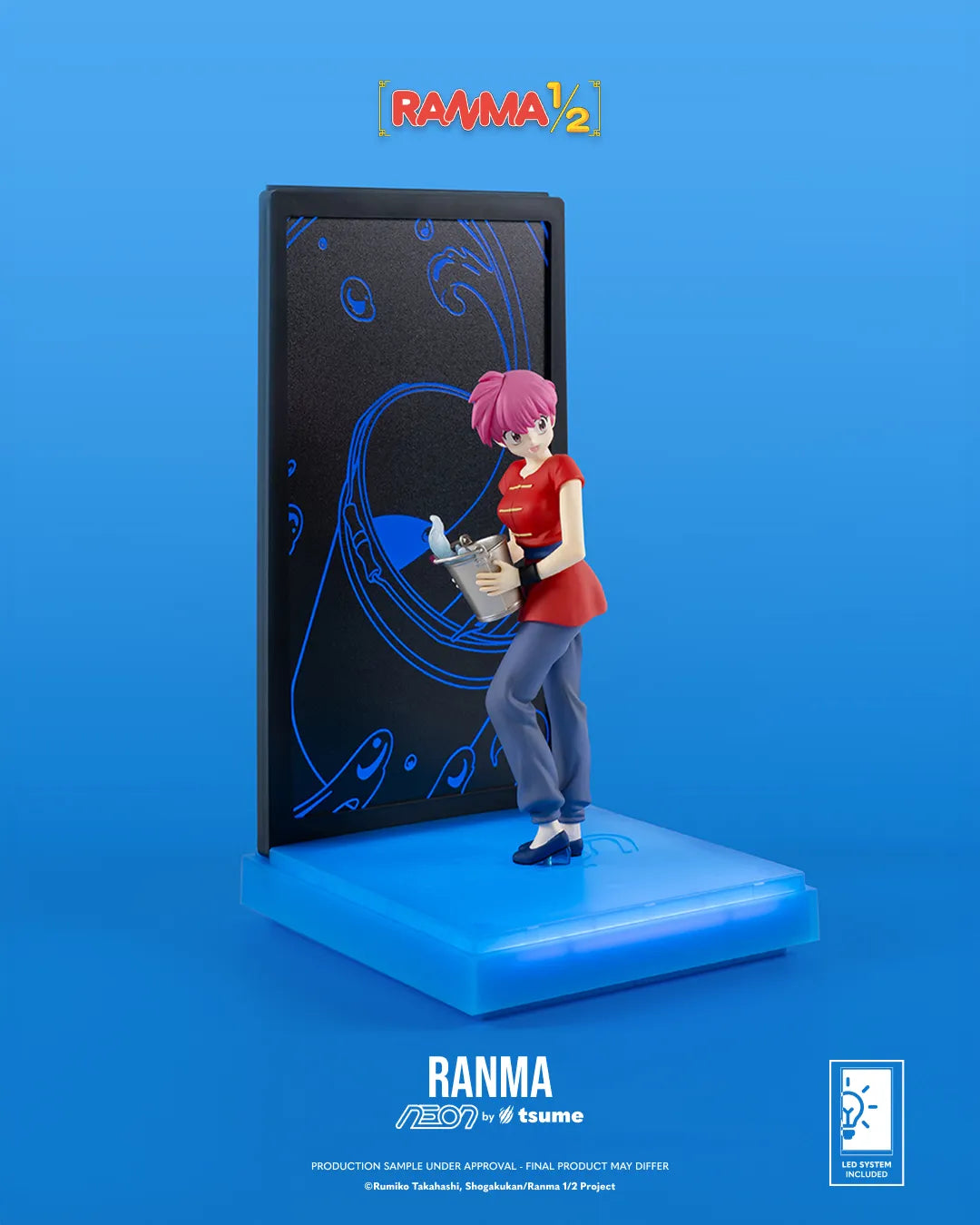 RANMA 1/2 RANMA SAOTOME GIRL NEON FIGURE