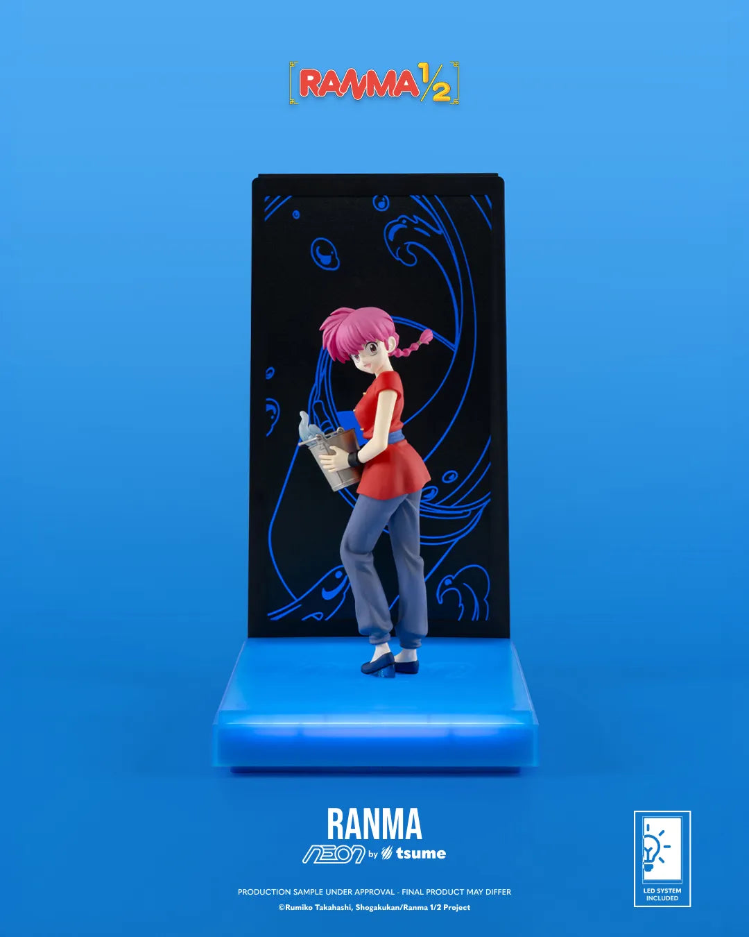 RANMA 1/2 RANMA SAOTOME GIRL NEON FIGURE