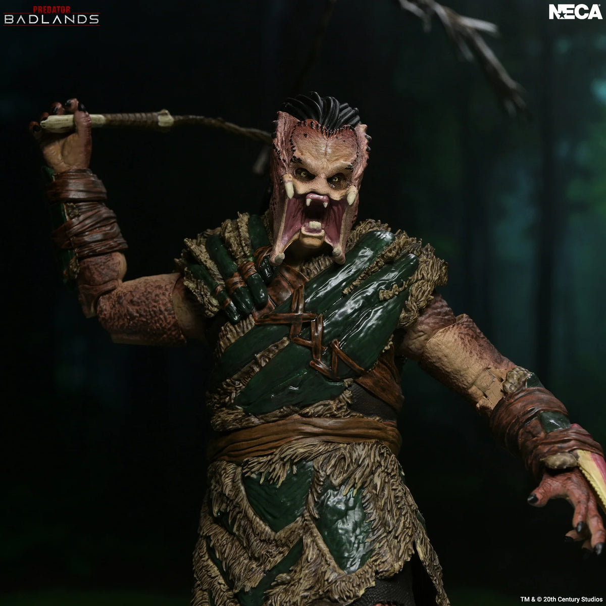 PREDATOR BADLANDS DEK BONE BISON ARMOR ULTIMATE ACTION FIGURE