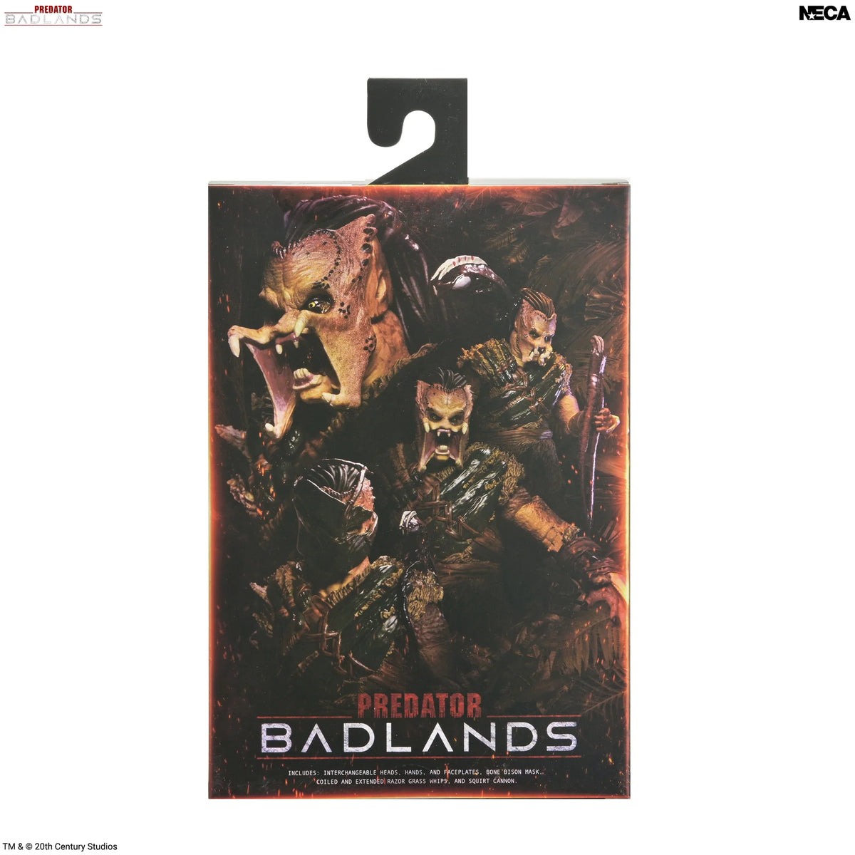 PREDATOR BADLANDS DEK BONE BISON ARMOR ULTIMATE ACTION FIGURE