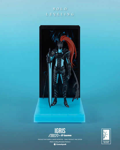 SOLO LEVELING IGRIS NEON FIGURE