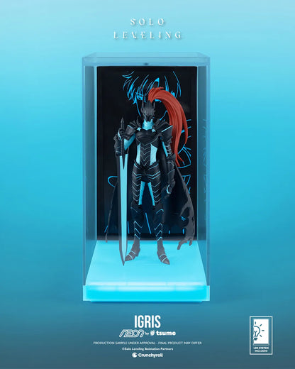 SOLO LEVELING IGRIS NEON FIGURE