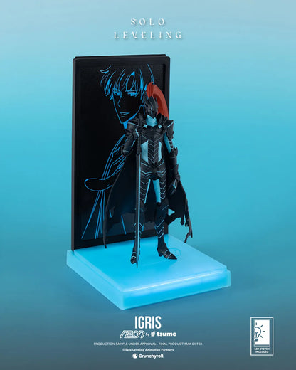 SOLO LEVELING IGRIS NEON FIGURE