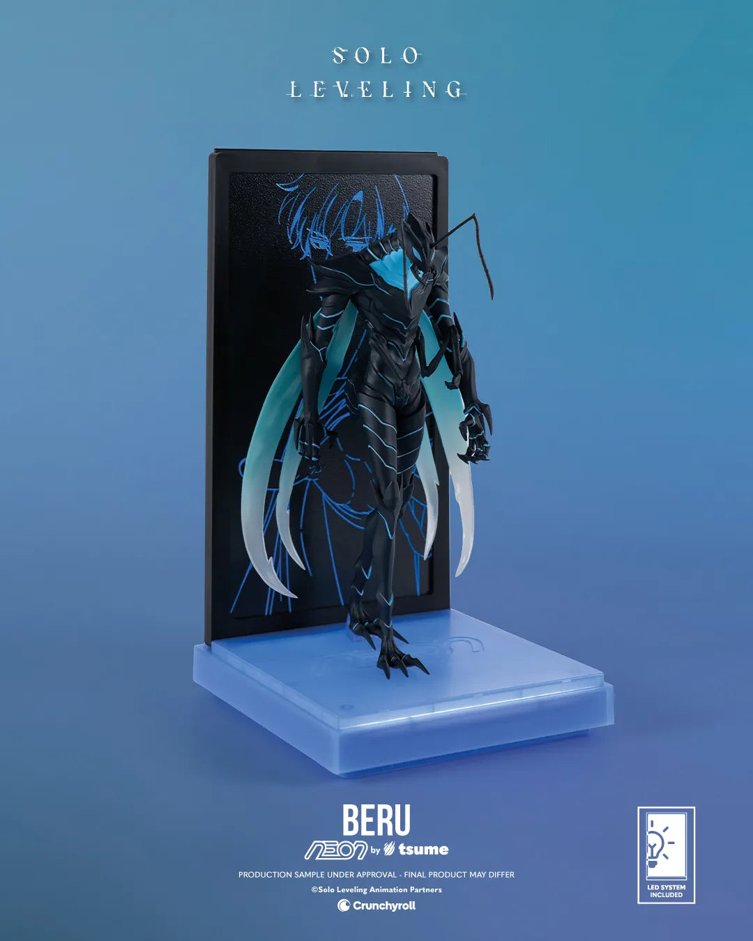 SOLO LEVELING BERU NEON FIGURE