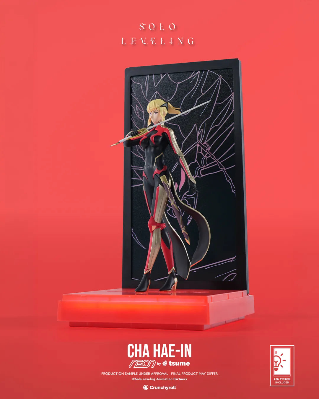 SOLO LEVELING CHA HAE-IN NEON FIGURE