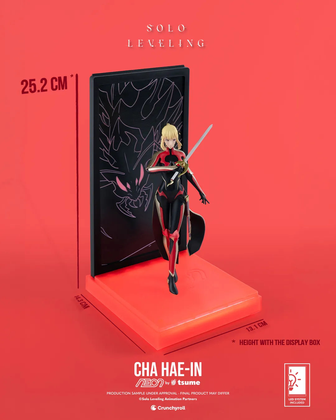 SOLO LEVELING CHA HAE-IN NEON FIGURE