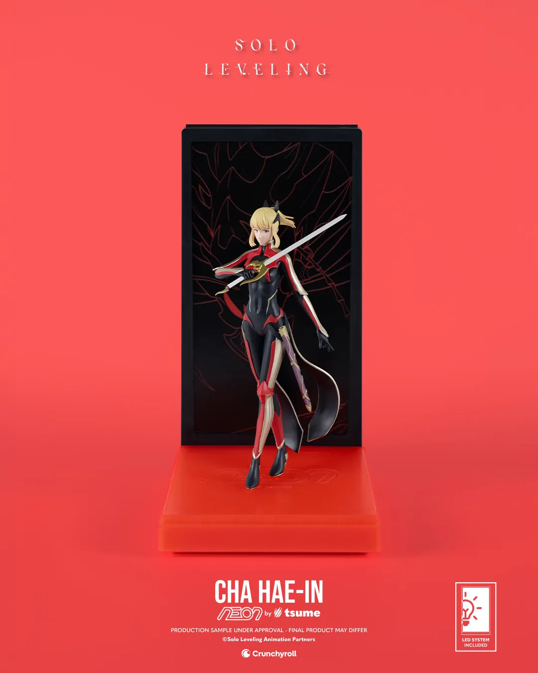 SOLO LEVELING CHA HAE-IN NEON FIGURE