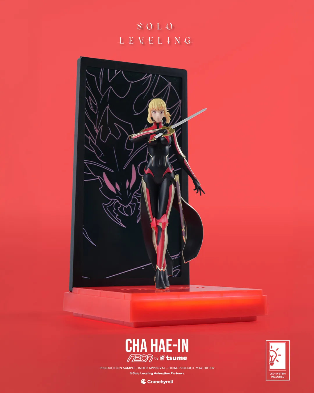 SOLO LEVELING CHA HAE-IN NEON FIGURE