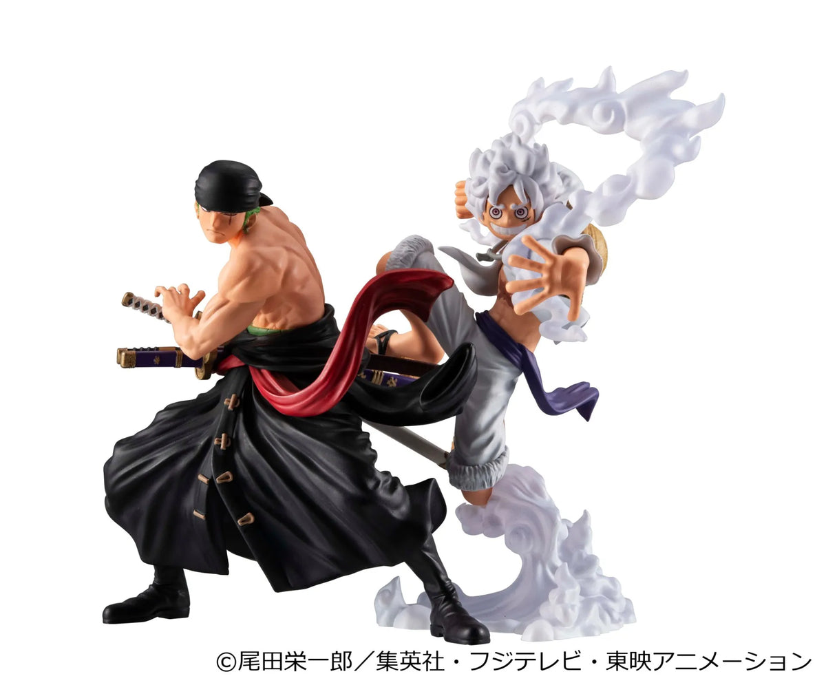 WALLSTAR ONE PIECE LUFFY & ZORO GIFT SET