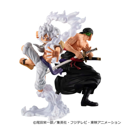 WALLSTAR ONE PIECE LUFFY & ZORO GIFT SET