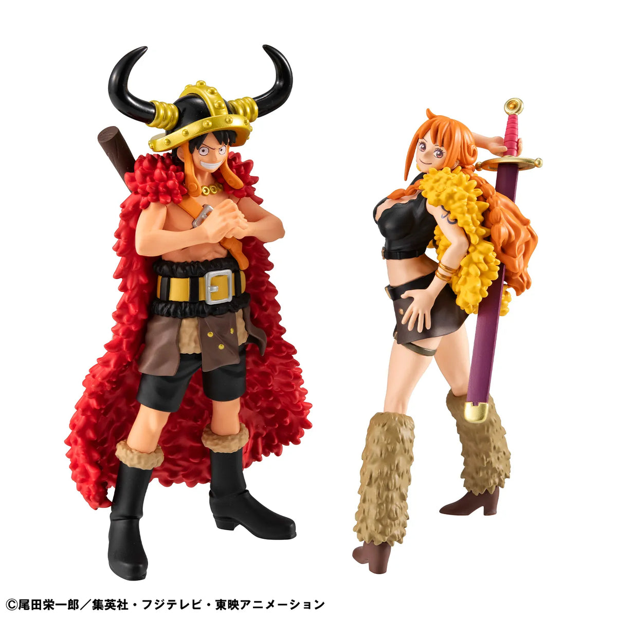 WALLSTAR ONE PIECE LUFFY & NAMI ELBAPH ARC FIGURE GIFT SET