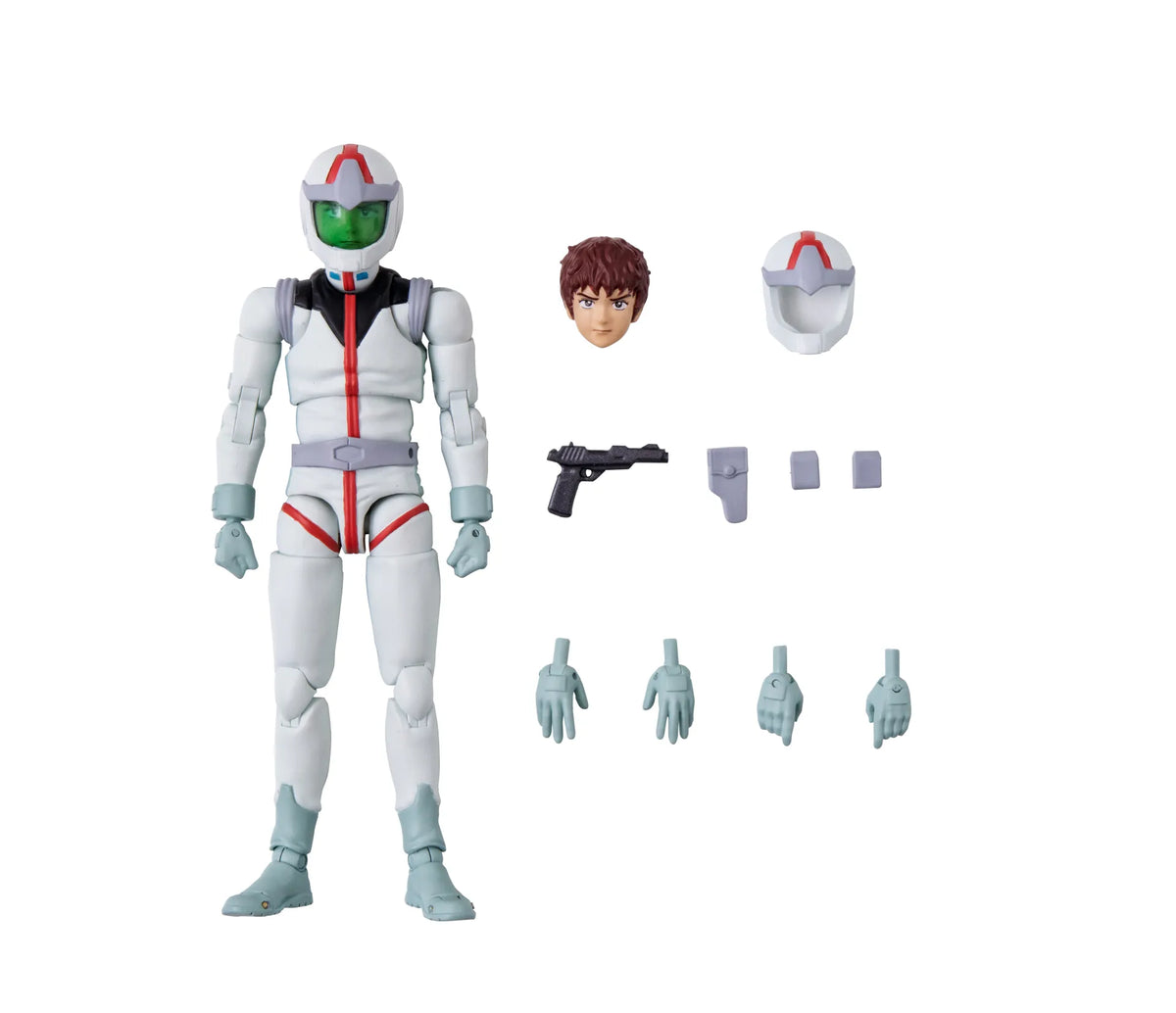 GMG COLL 09 MS GUNDAM AMURO RAY NORMAL SUIT VER.AF