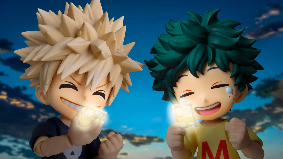 MY HERO ACADEMIA IZUKU MIDORIYA & KATSUKI BAKUGO CHILDHOOD SET S.H.FIGUARTS