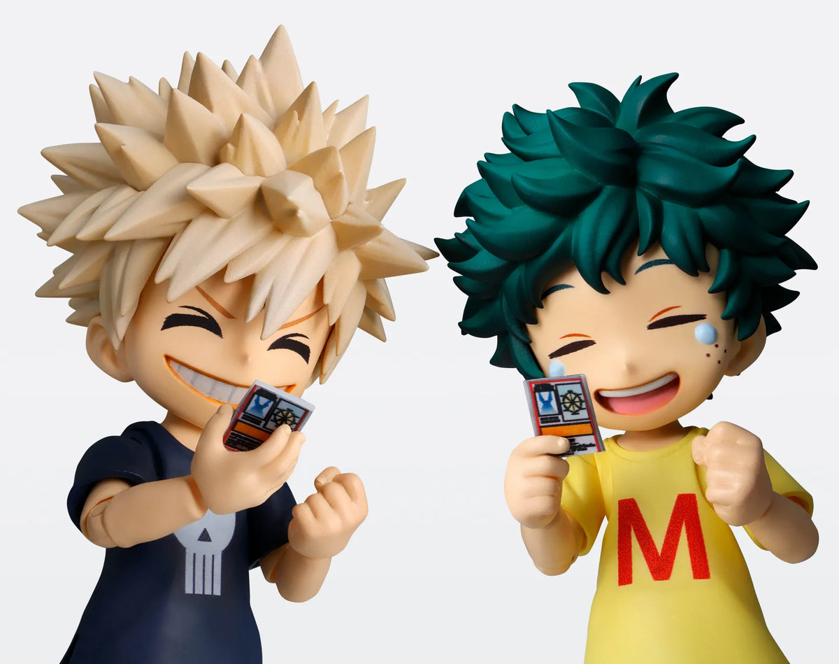 MY HERO ACADEMIA IZUKU MIDORIYA & KATSUKI BAKUGO CHILDHOOD SET S.H.FIGUARTS