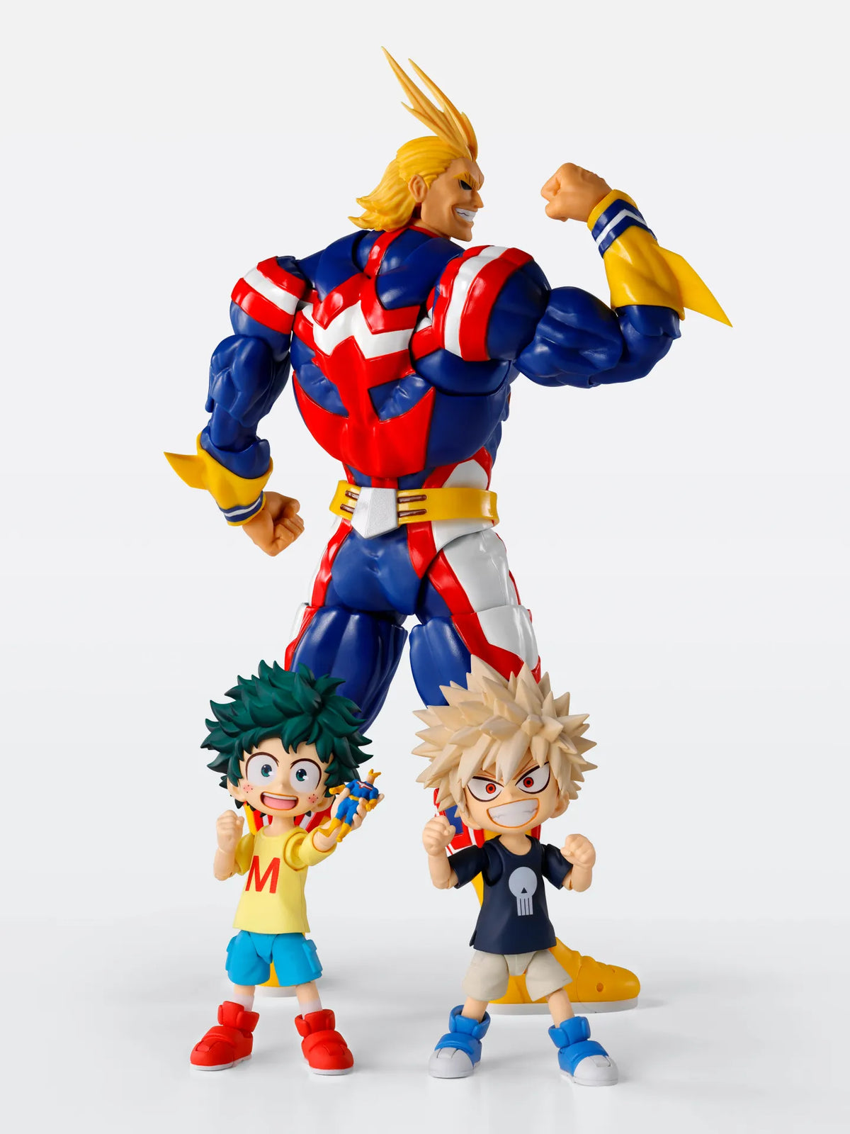 MY HERO ACADEMIA IZUKU MIDORIYA & KATSUKI BAKUGO CHILDHOOD SET S.H.FIGUARTS